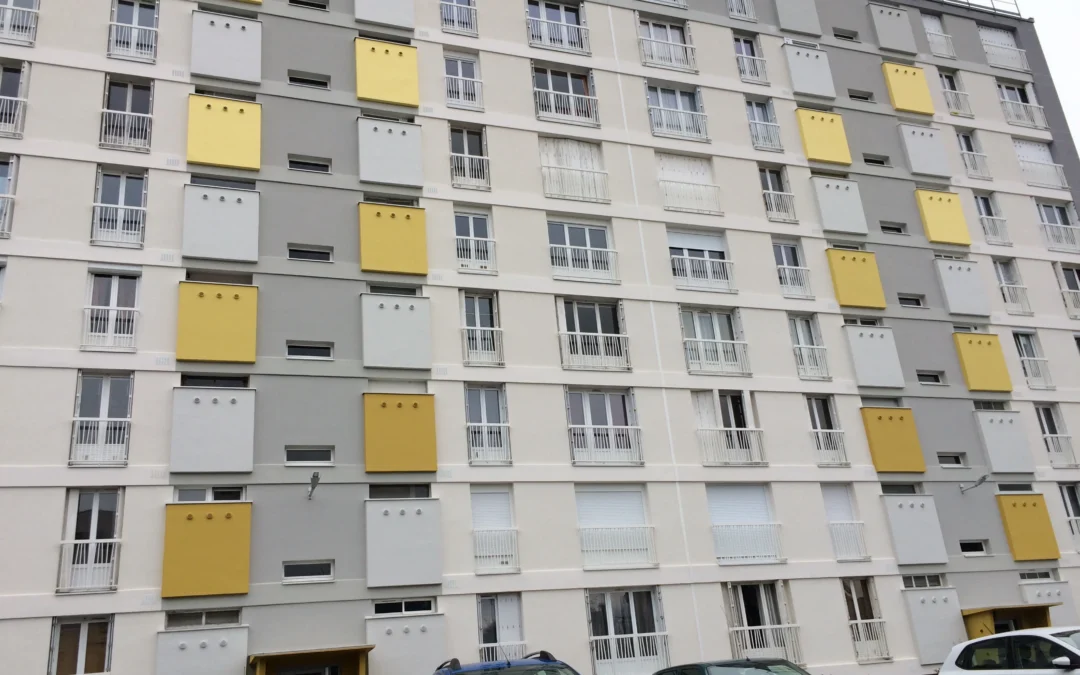 Étude polychromique – copropriété St-Jean Baptiste de la Salle à Rennes